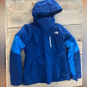 The North Face Women’s Small Primaloft Triclimate Two-Tone Blue Jacket